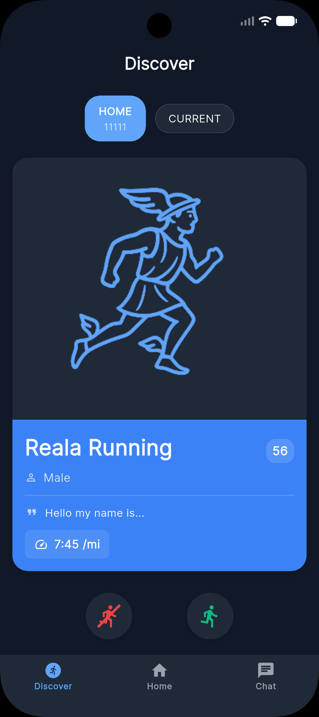 Discover runners near you